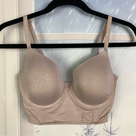 Victoria’s Secret Uplift Semi Demi 34 D 34D Longline Bra - Picture 8 of 10